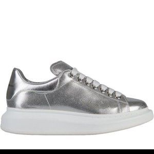 Alexander McQueen Silver Sneakers